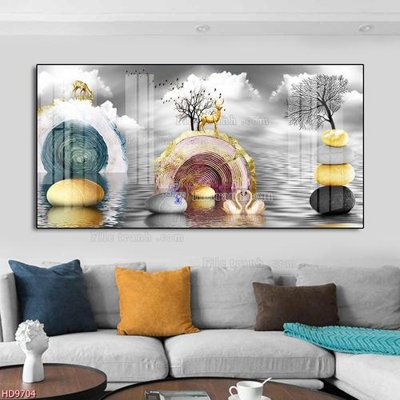 File tranh PSD File tranh bộ hiện đại HD9704 chất lượng cao