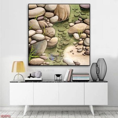 File in lụa File tranh bộ hiện đại HD9741 (hoa văn) File tranh bộ hiện đại HD9741