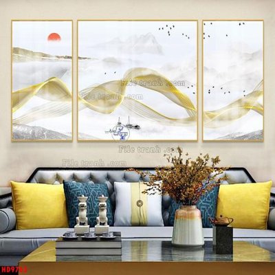 File tranh File tranh bộ hiện đại HD9763 (ảnh gốc) không bị mờ