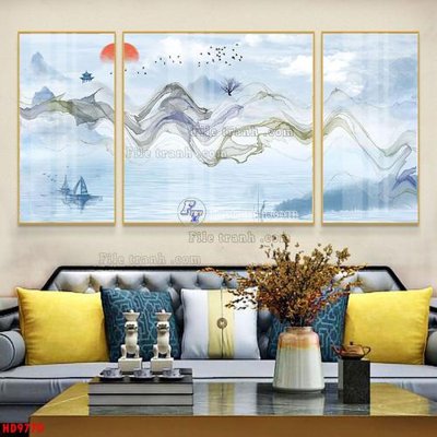 File tranh File tranh bộ hiện đại HD9770 (ảnh gốc) sắc nét hoàn hảo