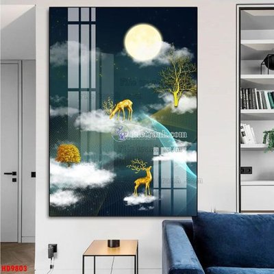 File gốc File tranh bộ hiện đại HD9803 (cho in UV) siêu nét