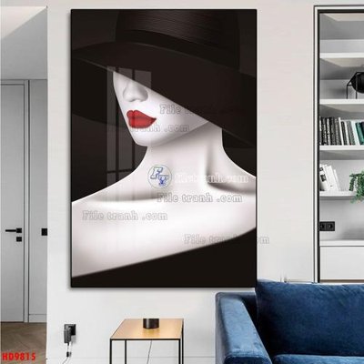 File gốc in mica File tranh bộ hiện đại HD9815 chất lượng