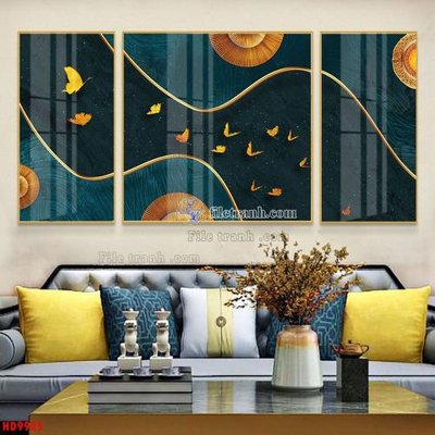 File in ấn chuyên nghiệp File tranh bộ hiện đại HD9925 (file gốc)