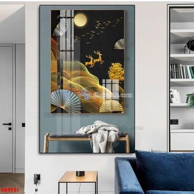 File tranh File tranh bộ hiện đại HD9931 (bản gốc) treo tường