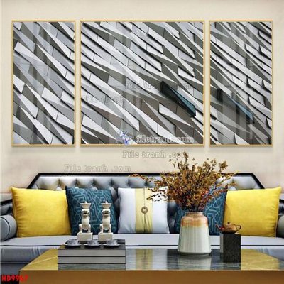 File ảnh gốc File tranh bộ hiện đại HD9967 (chuyên in mica)