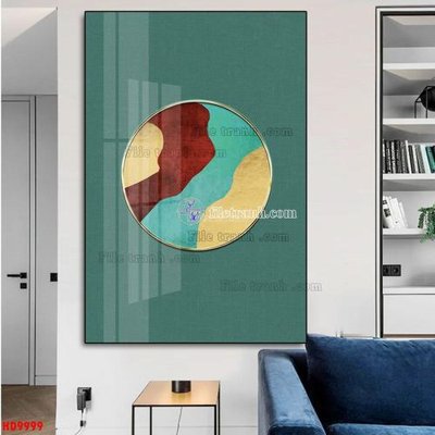 Download file gốc File tranh bộ hiện đại HD9999 (in lụa) nghệ thuật