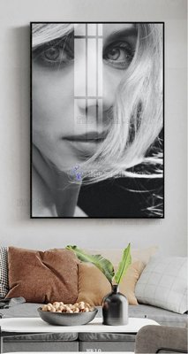 File PSD File tranh quán cắt tóc HR10 (gốc) tách lớp chi tiết