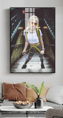 File gốc File tranh quán cắt tóc HR125 (thiết kế) cho in ấn