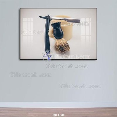 Tải file gốc File tranh quán cắt tóc HR130 (in tráng gương) 3DFile gốc File tranh quán cắt tóc HR130 (sẵn sàng in) chất lượng cao