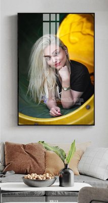 File tranh File tranh quán cắt tóc HR29 (ảnh gốc) in trần 3D