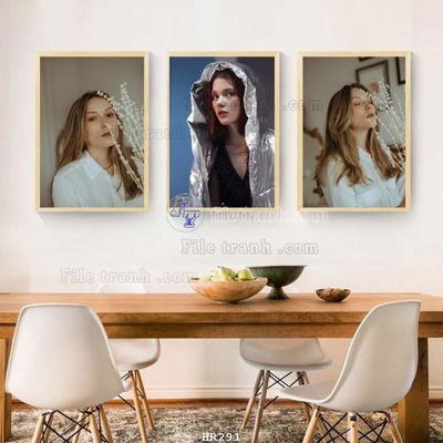 Tải file gốc File tranh quán cắt tóc HR291 (bản PSD) còn layer