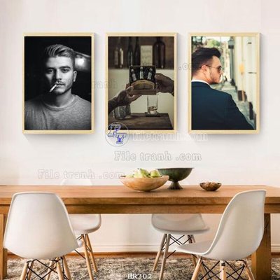 Tải file tranh File tranh quán cắt tóc HR302 (ảnh gốc) ngay