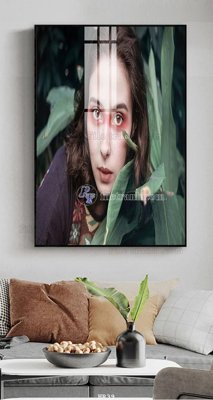 Ảnh gốc File tranh quán cắt tóc HR39 (nét căng) in mica