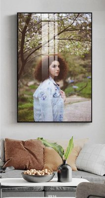 File in trần File tranh quán cắt tóc HR96 (bản gốc) phong cảnh