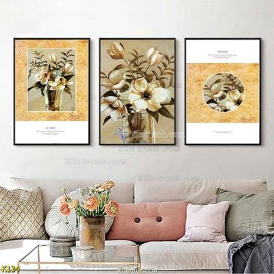 File in ấn chuyên nghiệp File tranh treo hiện đại K134 (file gốc)