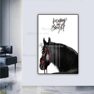 File in ấn cao cấp File tranh treo hiện đại K14 (file gốc)