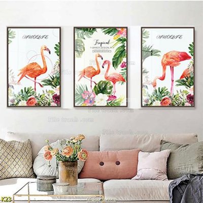 File tranh File tranh treo hiện đại K23 (ảnh gốc) in trần 3D