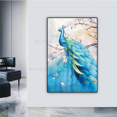 File PSD File tranh treo hiện đại K3 (chất lượng in ấn)