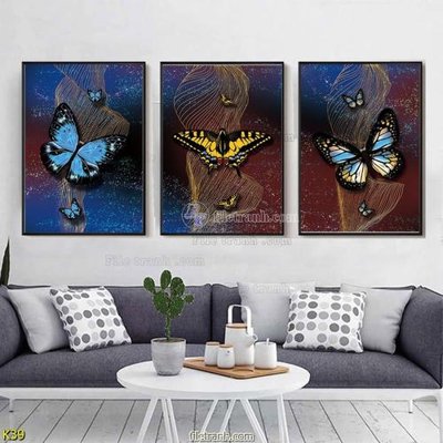 File gốc File tranh treo hiện đại K39 (dành cho trang trí nội thất)