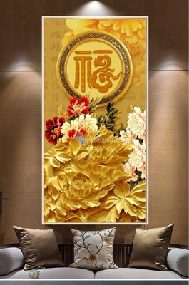 File gốc File tranh hiện đại pha lê gương KF100029 (cho in ấn) từ Filetranh.com