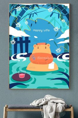 File gốc File tranh hiện đại pha lê gương KF100061 (ảnh chi tiết) để in lụa