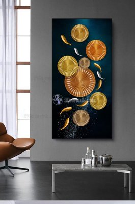 File gốc File tranh hiện đại pha lê gương KF100067 (in tráng gương) ốp tường