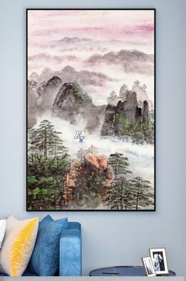 File in ấn File tranh hiện đại pha lê gương KF100132 (bản gốc) cao cấp