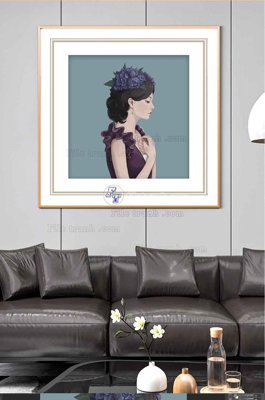 Tải file File tranh hiện đại pha lê gương KF100182 (ảnh gốc) in gạch 3D