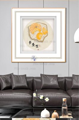 File ảnh File tranh hiện đại pha lê gương KF100210 (gốc) cho trang trí nhà hàng