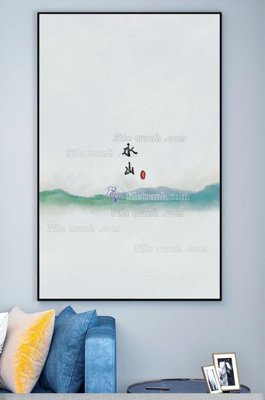 File tranh File tranh hiện đại pha lê gương KF100245 (file gốc) chuẩn màu in