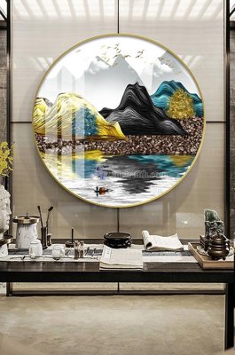 File ảnh File tranh hiện đại pha lê gương KF100317 (gốc) in biển hiệu