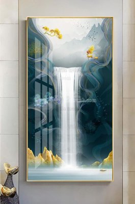 Tải file File tranh hiện đại pha lê gương KF100325 (gốc) in ấn ngay lập tức