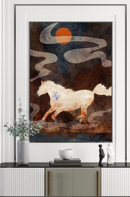 File tranh File tranh hiện đại pha lê gương KF100414 (gốc) chủ đề thành phố