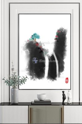 Tải file File tranh hiện đại pha lê gương KF100448 (ảnh gốc) 300dpi File tranh hiện đại pha lê gương KF100448