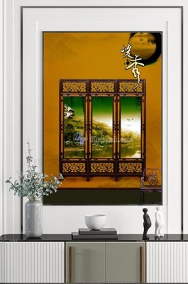 File tranh gốc File tranh hiện đại pha lê gương KF100472 (bản quyền) độc đáo