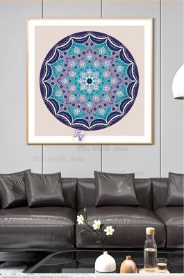 Ảnh mô tả file gốc in mica File tranh hiện đại pha lê gương KF100530