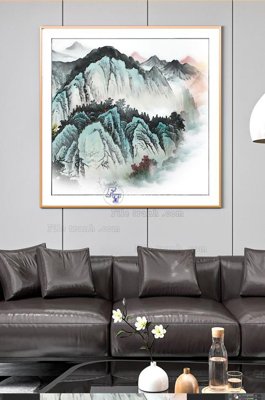 Tải file File tranh hiện đại pha lê gương KF100548 (gốc) chủ đề tôn giáo