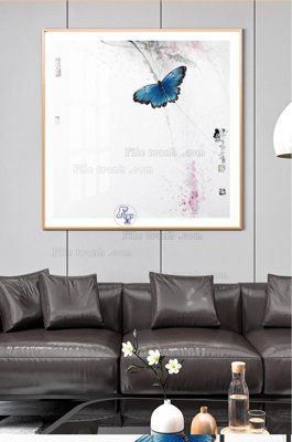 Tải file File tranh hiện đại pha lê gương KF100573 (gốc) chủ đề tôn giáo