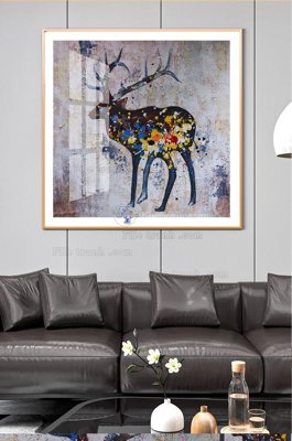 Tải file File tranh hiện đại pha lê gương KF100597 (gốc) in tranh tráng gương