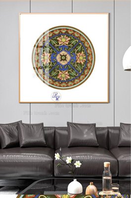 File in ấn File tranh hiện đại pha lê gương KF100598 (bản gốc) chất lượng cao