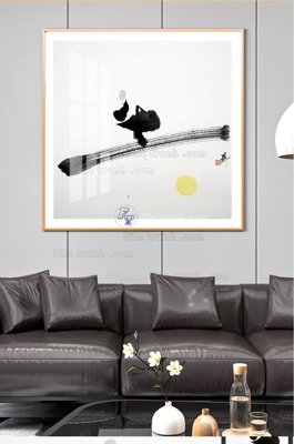 File gốc File tranh hiện đại pha lê gương KF100614 (in ấn) màu sắc trung thực