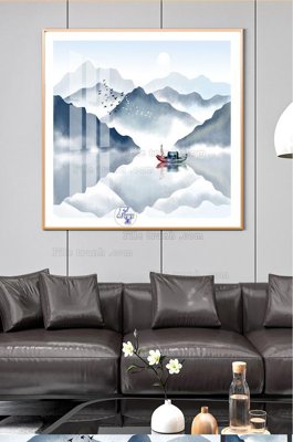 Tải file File tranh hiện đại pha lê gương KF100629 (gốc) làm file tranh quảng cáo