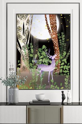 Tải file File tranh hiện đại pha lê gương KF100649 (gốc) làm file quảng cáo