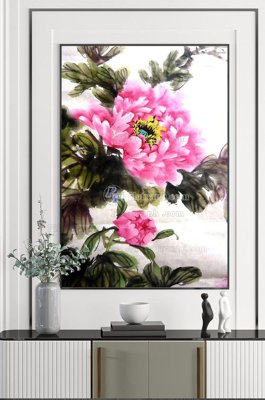 File tranh File tranh hiện đại pha lê gương KF100725 (ảnh gốc) in trần nhà