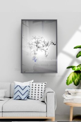 File PSD in ấn File tranh hiện đại pha lê gương KF100726 (chất lượng cao)