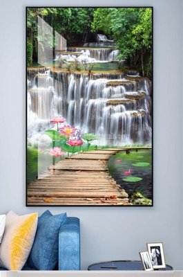 File gốc File tranh hiện đại pha lê gương KF100740 (cho in UV) siêu nét