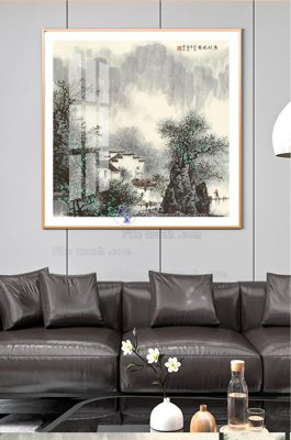 File tranh File tranh hiện đại pha lê gương KF100785 (gốc) in trên kính