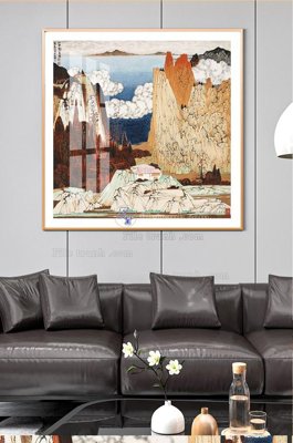 Tải file File tranh hiện đại pha lê gương KF100815 (gốc) in tranh tráng gương