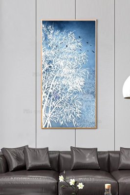 Ảnh gốc File tranh hiện đại pha lê gương KF100928 (nét căng) in mica