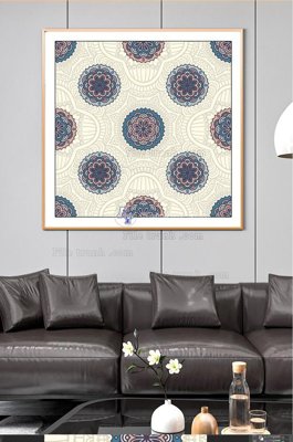 File gốc File tranh hiện đại pha lê gương KF100992 (in mica) làm bảng hiệu